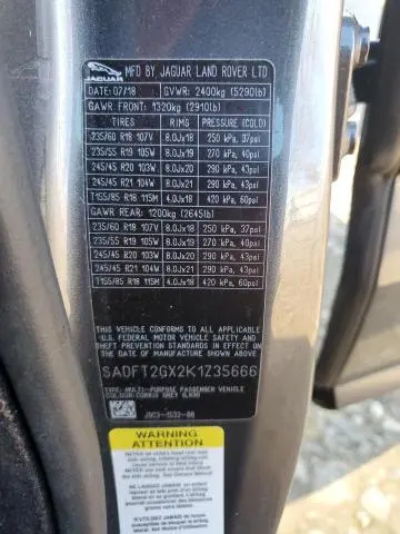 2019 JAGUAR E-PACE R-DYNAMIC S  