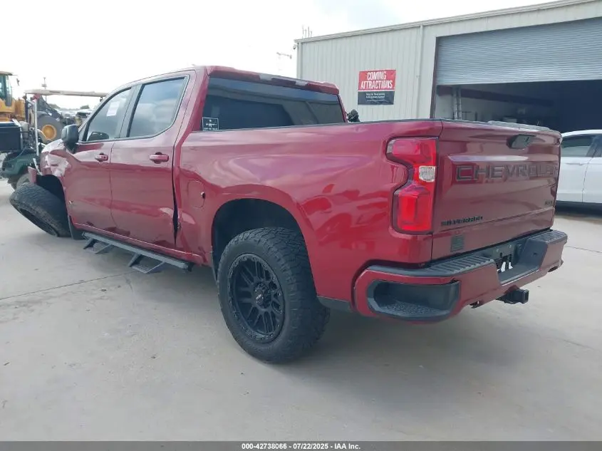 2021 CHEVROLET SILVERADO 1500 4WD  SHORT BED RST