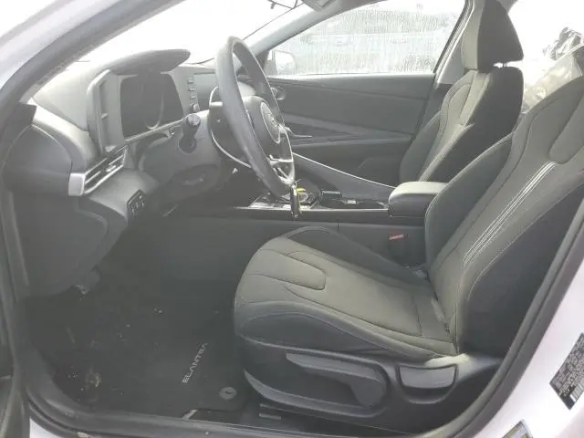 2022 HYUNDAI ELANTRA BLUE  