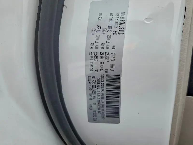 2020 CHRYSLER PACIFICA TOURING L  