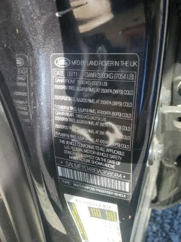 2011 LAND ROVER RANGE ROVER HSE LUXURY  