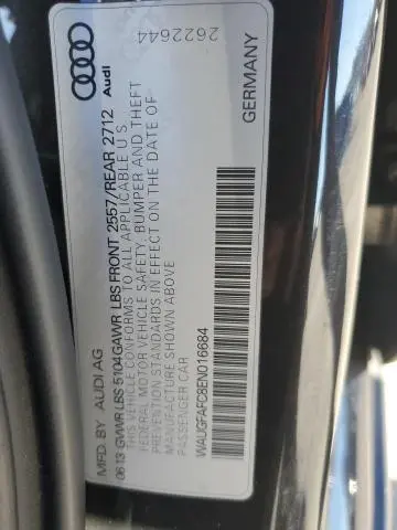 2014 AUDI A6 PREMIUM PLUS  