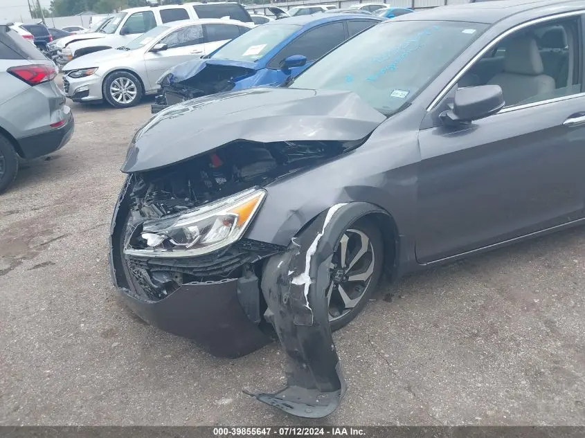 2016 HONDA ACCORD EX-L V-6