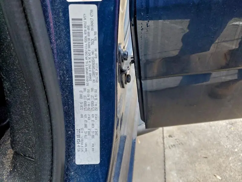 2019 RAM 1500 BIG HORN/LONE STAR  