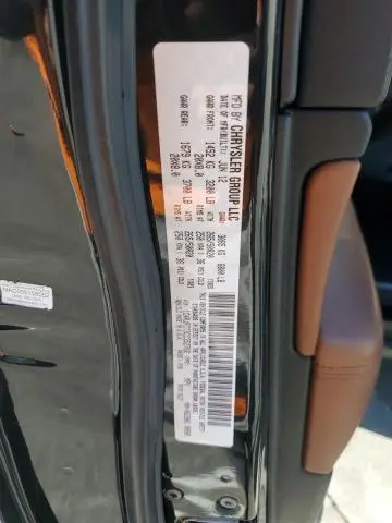 2012 JEEP GRAND CHEROKEE OVERLAND  