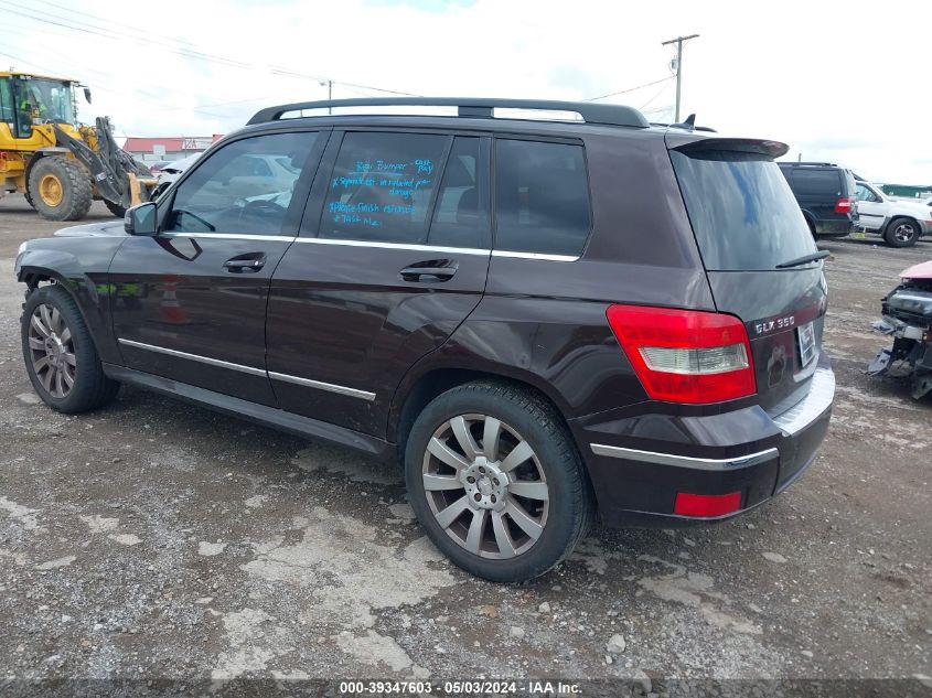 2012 MERCEDES-BENZ GLK 350 4MATIC