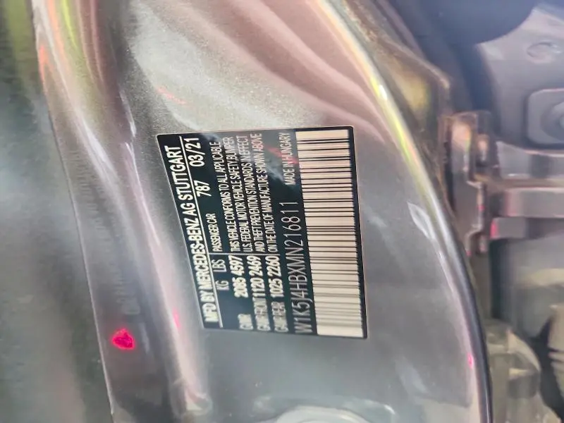 2021 MERCEDES-BENZ CLA 250 4MATIC  
