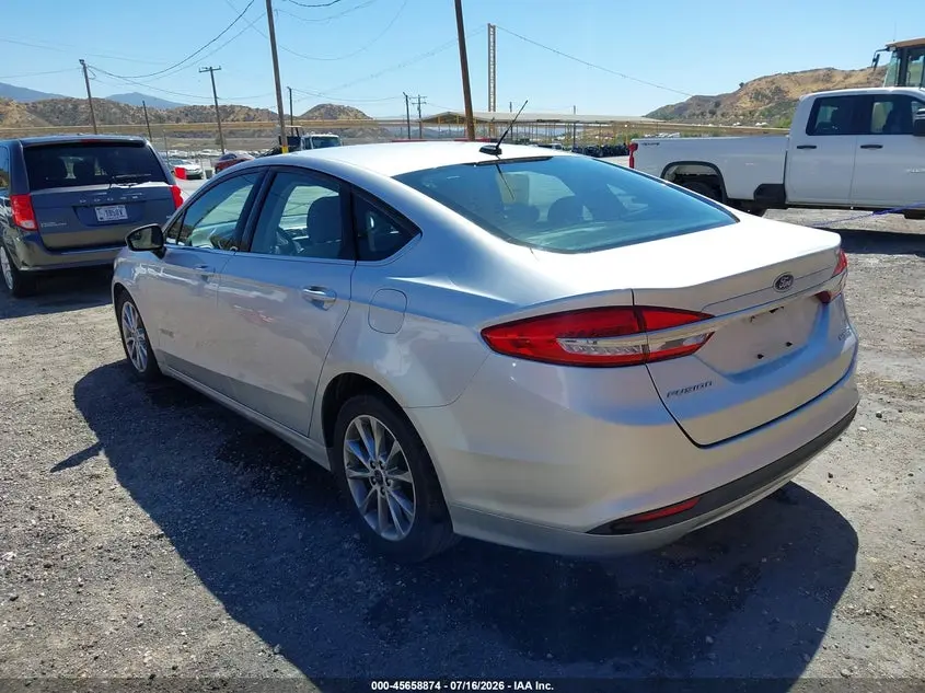 2017 FORD FUSION HYBRID S