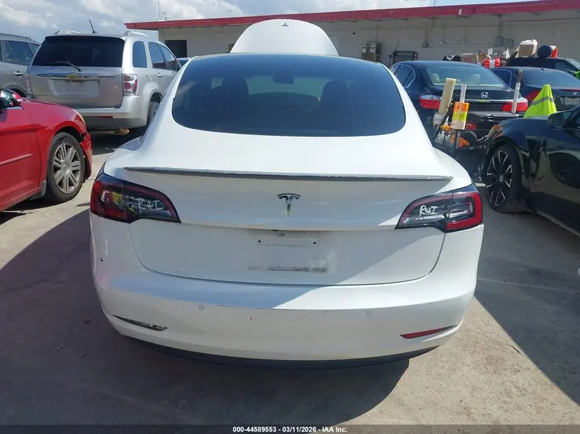 2021 TESLA MODEL 3 STANDARD RANGE PLUS REAR-WHEEL DRIVE