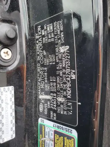 2011 KIA SPORTAGE LX  