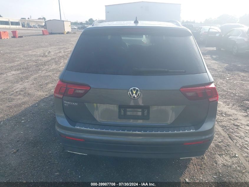 2019 VOLKSWAGEN TIGUAN 2.0T SE/2.0T SEL/2.0T SEL R-LINE/2.0T SEL R-LINE BLACK