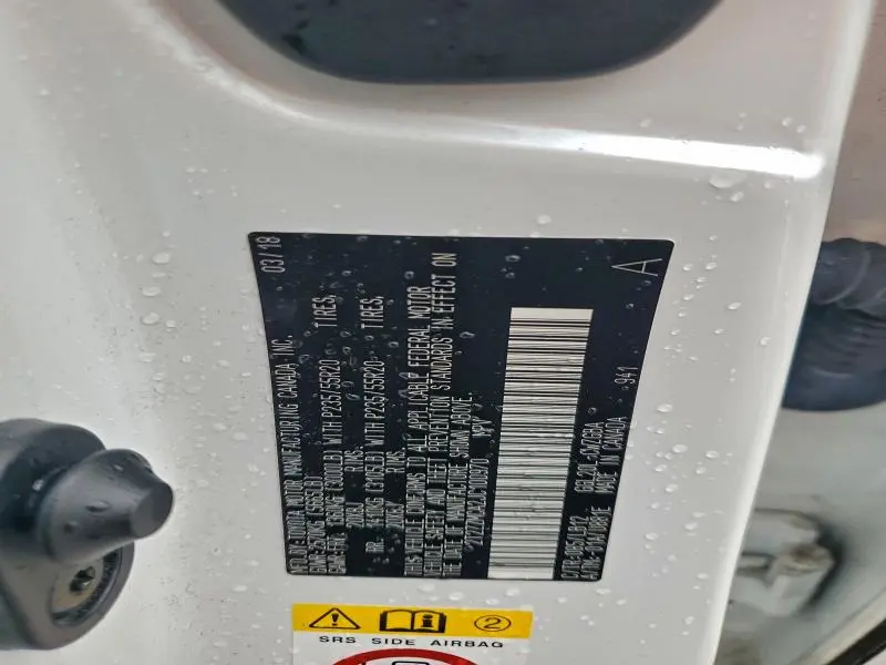 2018 LEXUS RX 350 BASE  