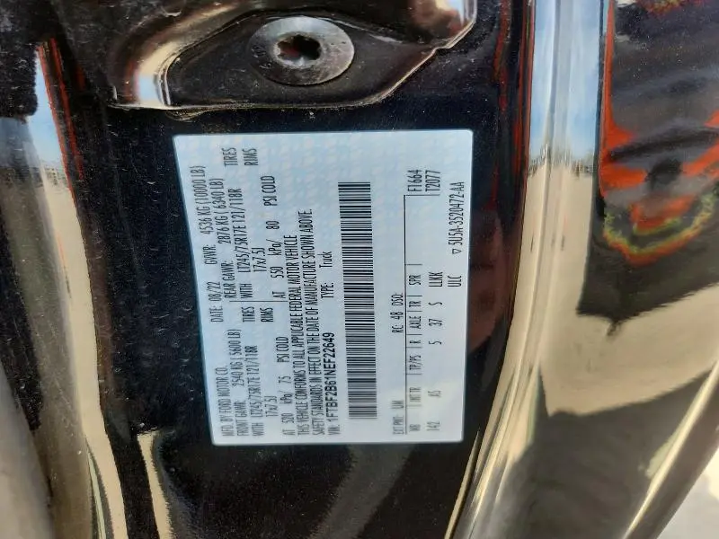 2022 FORD F250 SUPER DUTY  