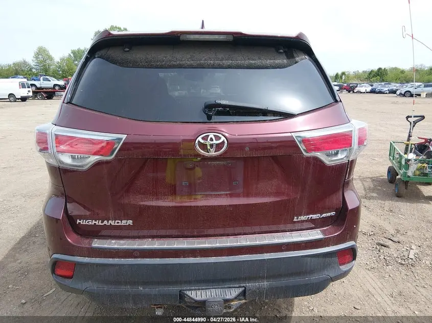2014 TOYOTA HIGHLANDER LIMITED PLATINUM V6