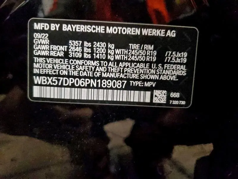 2023 BMW X3 XDRIVE30I  