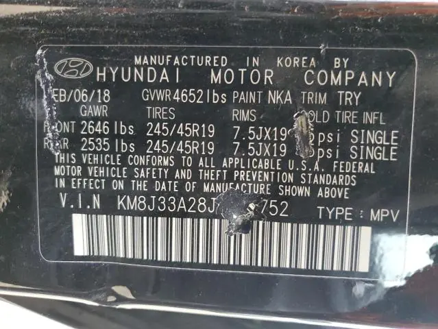 2018 HYUNDAI TUCSON VALUE  