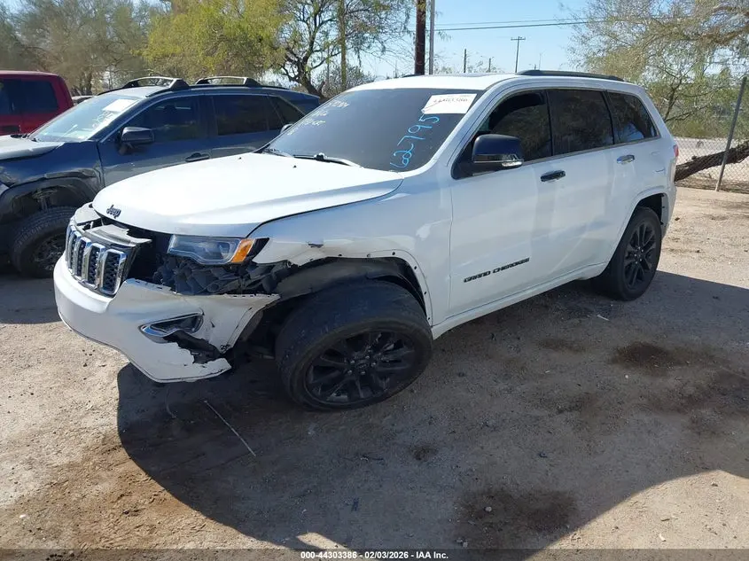 2017 JEEP GRAND CHEROKEE OVERLAND 4X4