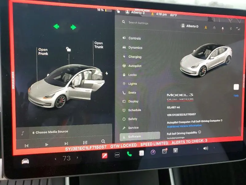 2020 TESLA MODEL 3   
