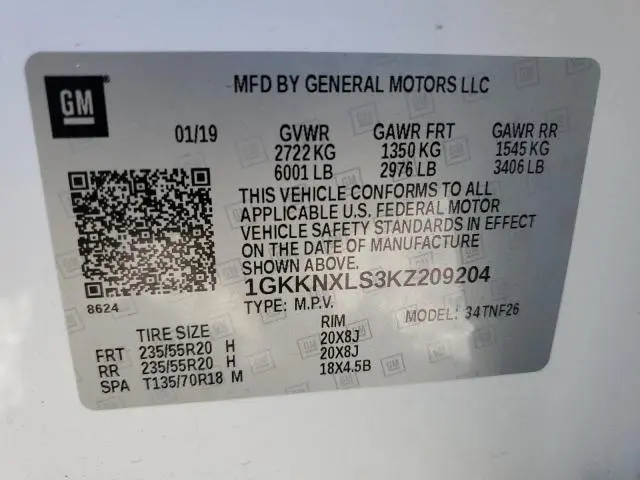 2019 GMC ACADIA DENALI