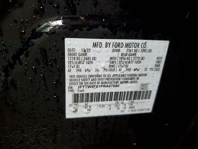 2023 FORD MAVERICK XL  