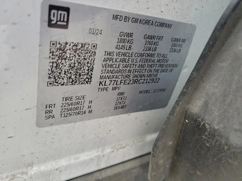 2024 CHEVROLET TRAX LS  