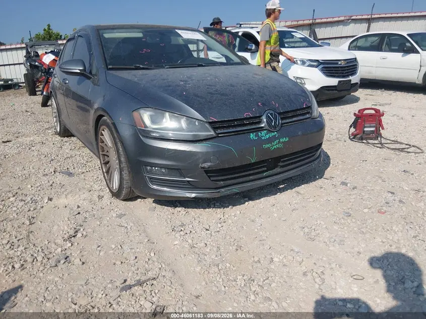 2015 VOLKSWAGEN GOLF TDI SEL 4-DOOR
