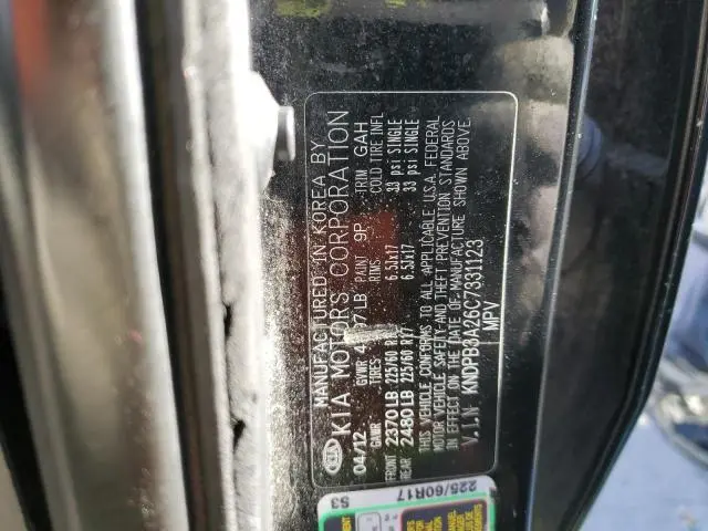 2012 KIA SPORTAGE BASE  