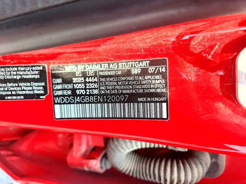 2014 MERCEDES-BENZ CLA 250 4MATIC  