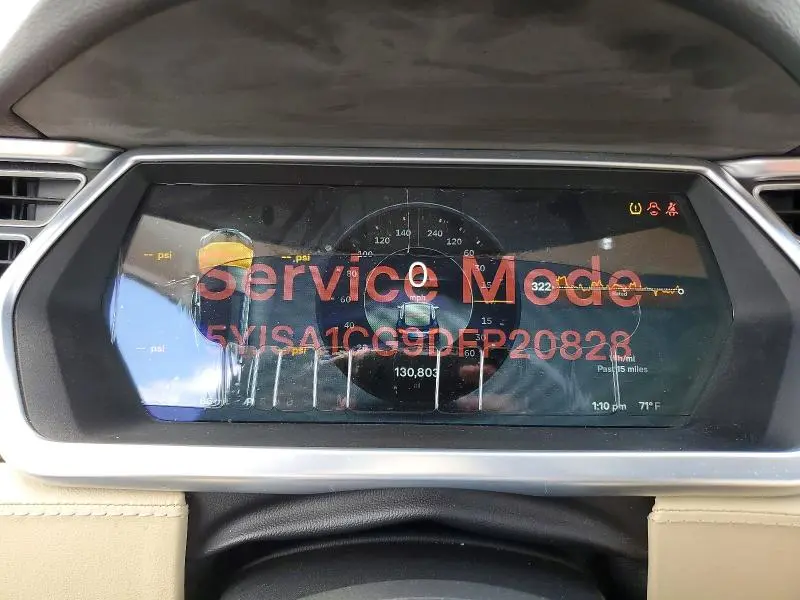2013 TESLA MODEL S   