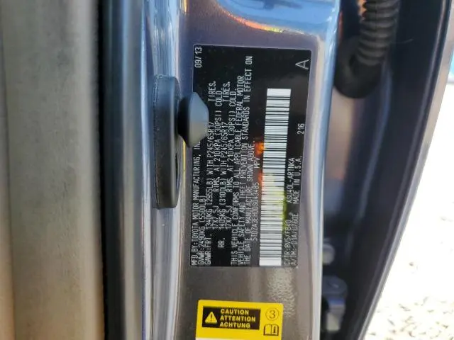 2013 TOYOTA HIGHLANDER BASE  