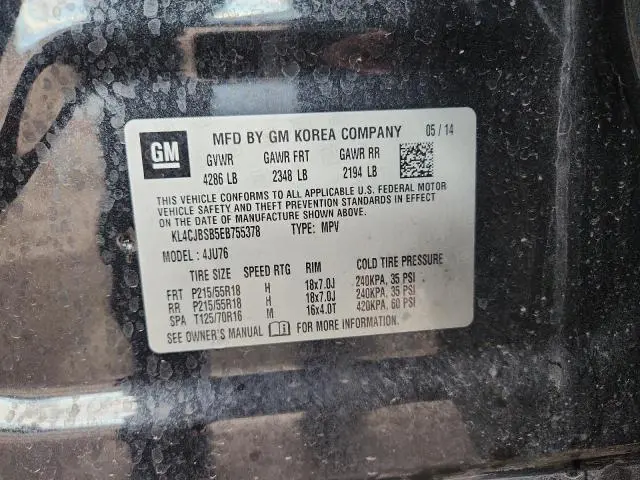 2014 BUICK ENCORE CONVENIENCE  