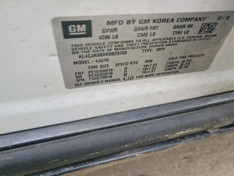 2019 BUICK ENCORE PREFERRED  