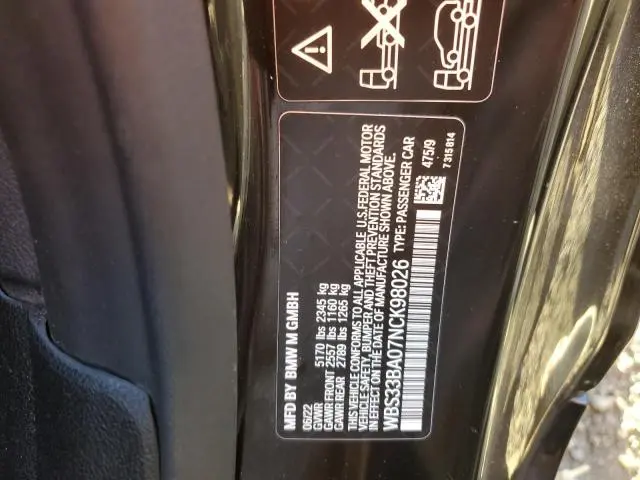 2022 BMW M4 COMPETITION  