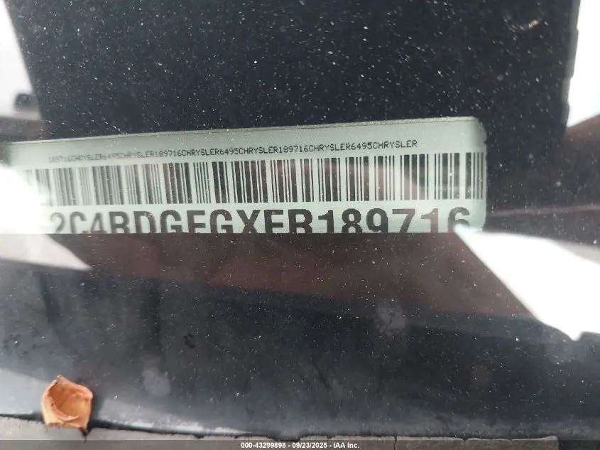 2014 DODGE GRAND CARAVAN R/T