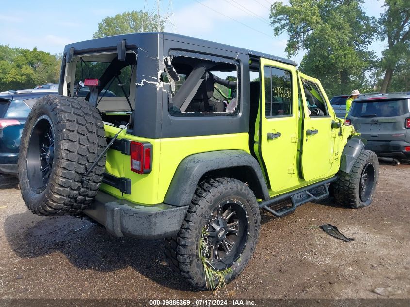 2017 JEEP WRANGLER UNLIMITED SPORT 4X4