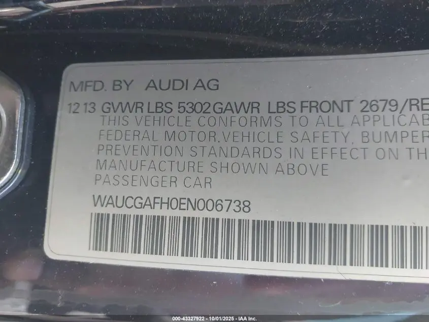 2014 AUDI S5 3.0T PREMIUM PLUS