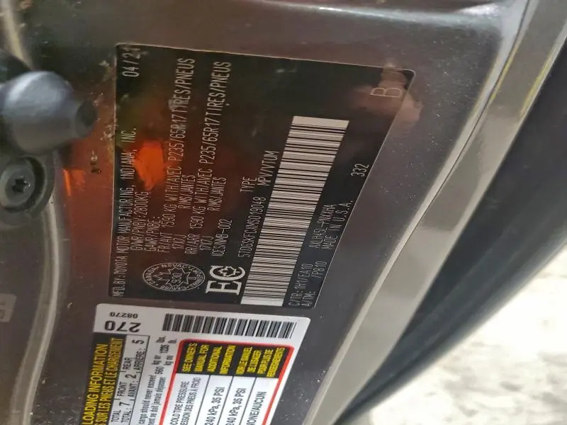 2021 TOYOTA SIENNA LE  