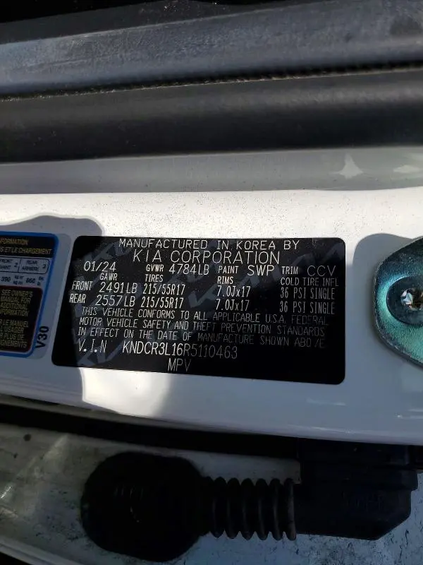 2024 KIA NIRO WIND  