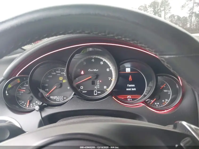 2014 PORSCHE CAYENNE TURBO