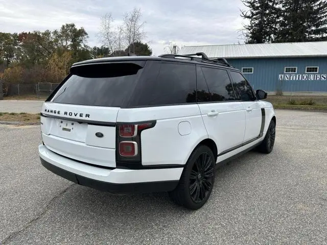 2019 LAND ROVER RANGE ROVER SUPERCHARGED  