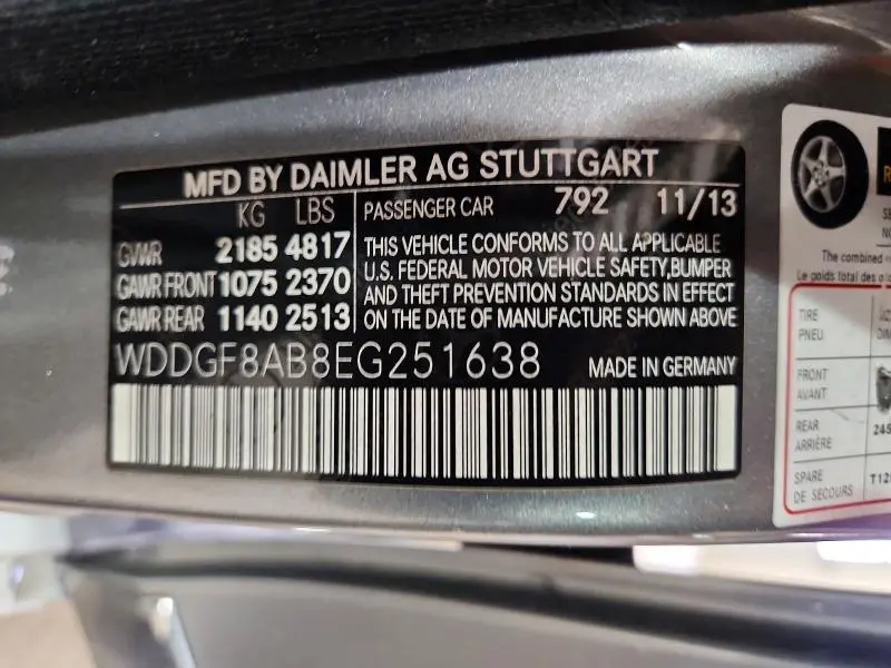 2014 MERCEDES-BENZ C 300 4MATIC  