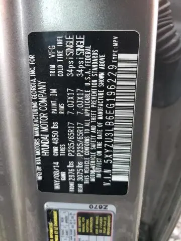 2014 HYUNDAI SANTA FE SPORT   