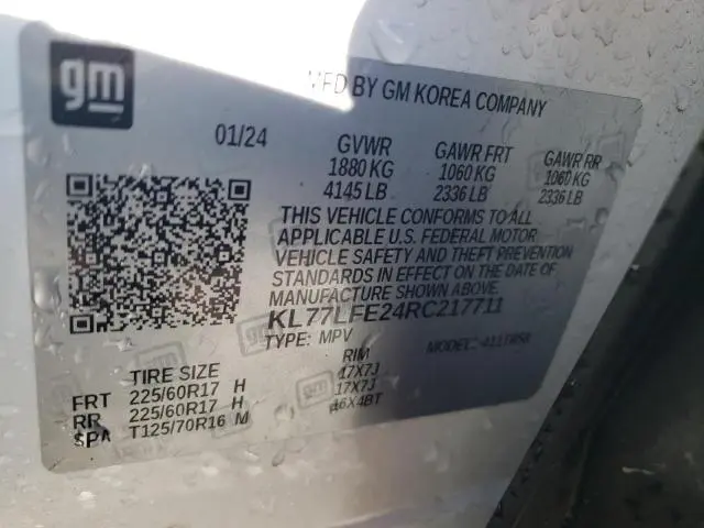 2024 CHEVROLET TRAX LS  