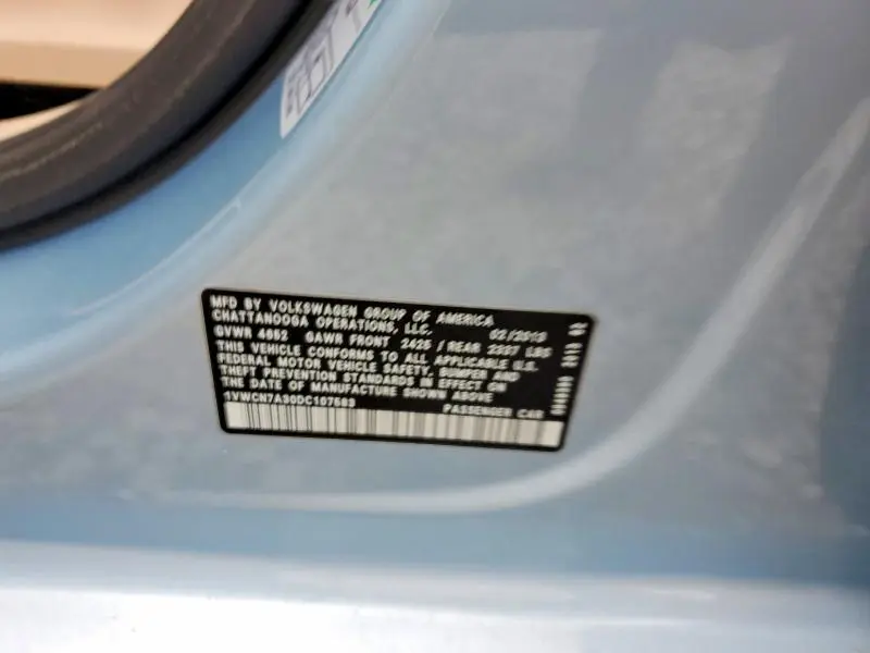 2013 VOLKSWAGEN PASSAT SEL  