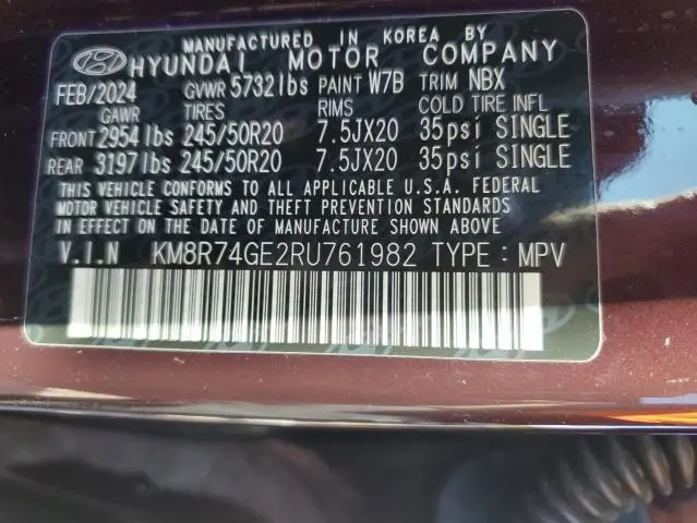 2024 HYUNDAI PALISADE CALLIGRAPHY  