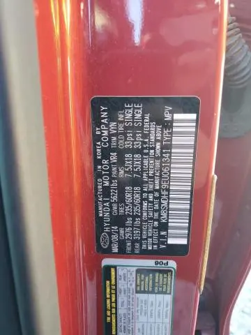 2014 HYUNDAI SANTA FE GLS  