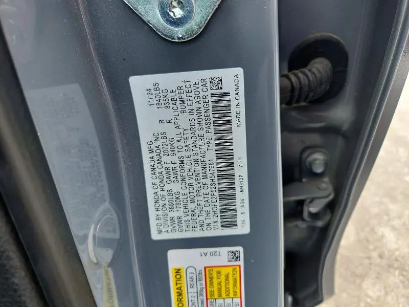 2025 HONDA CIVIC SPORT  