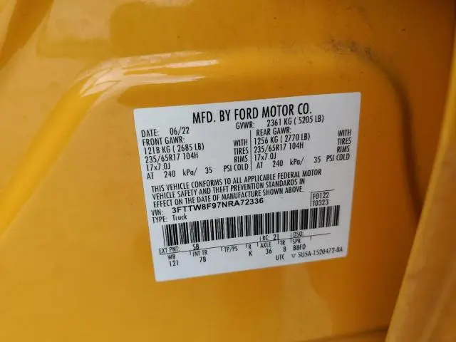 2022 FORD MAVERICK XL  