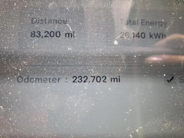 2015 TESLA MODEL S   