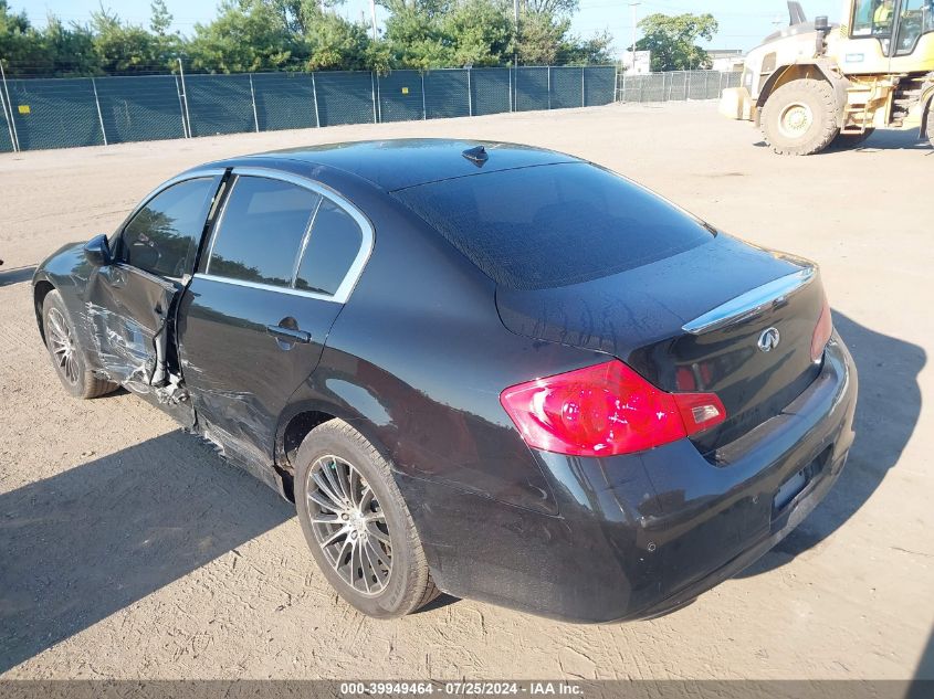 2010 INFINITI G37X  